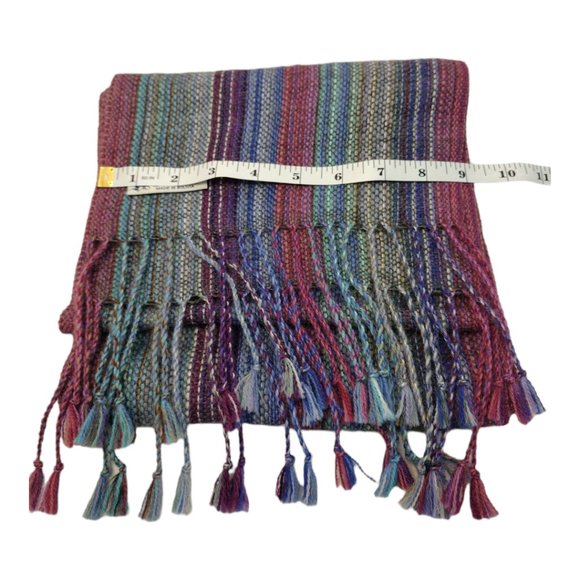 Melman 100% Alpaca Wool Boho Scarf - Picture 3 of 5